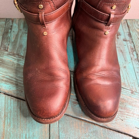 Tory Burch Marlene Riding Boots Size 7.5 - Picture 2 of 16